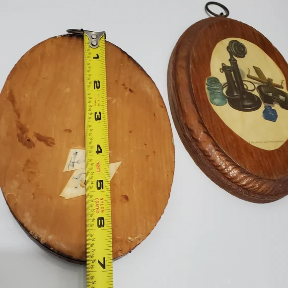 Retro Wooden Wall Art Set - Picture 5 of 7